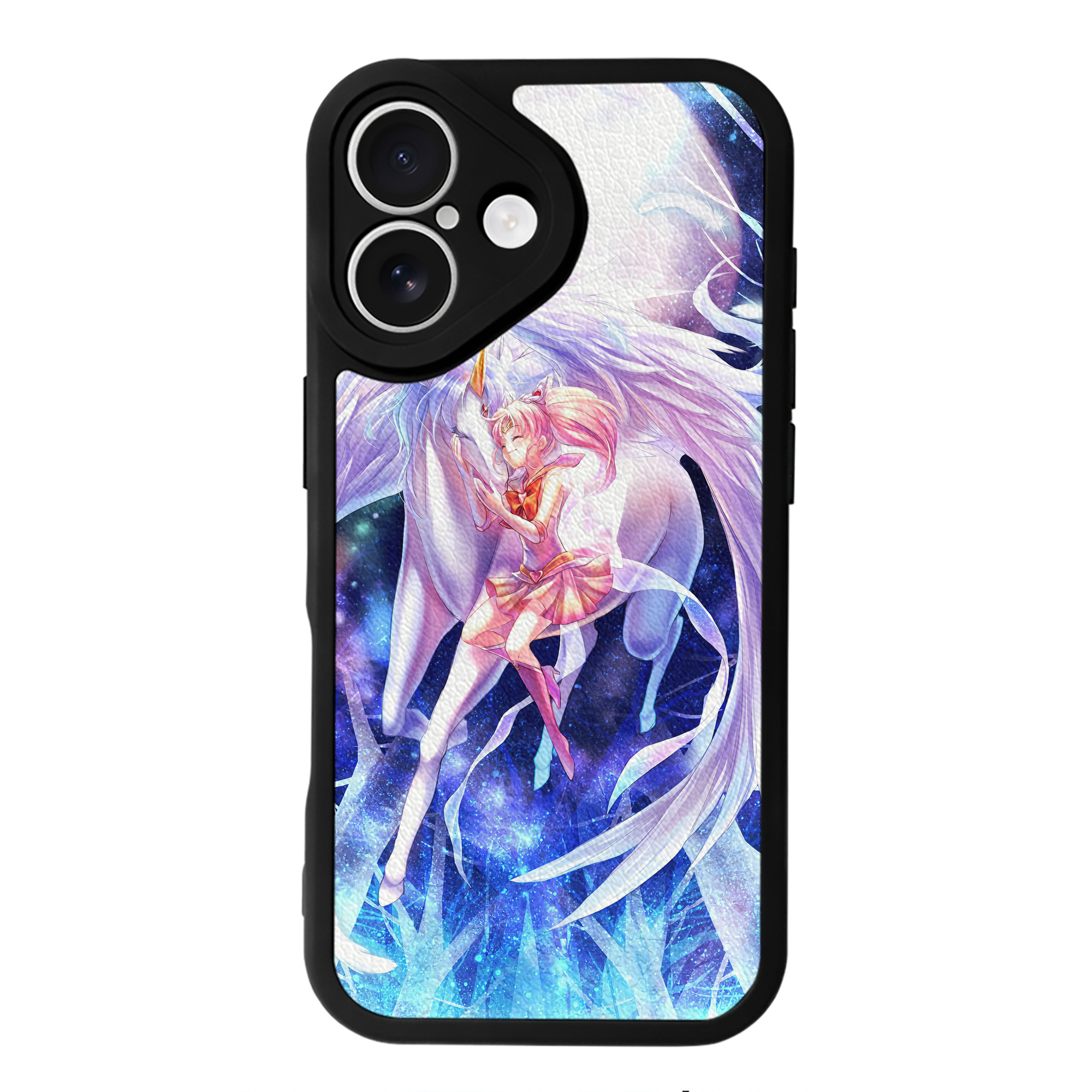 （画像用） 美少女戦士セーラームーン Sailor Moon 【iPhone 16シリーズ対応】シリコンスマホケース（レザー調） 材質：シリコン